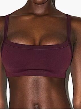 Nike Skims Vintage Seamless Cami Bra in Currant Size XL